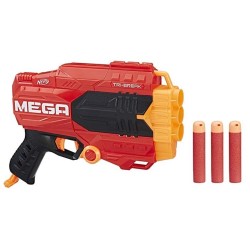 Lanzador Nerf Mega Tri Break 33x30x6cm